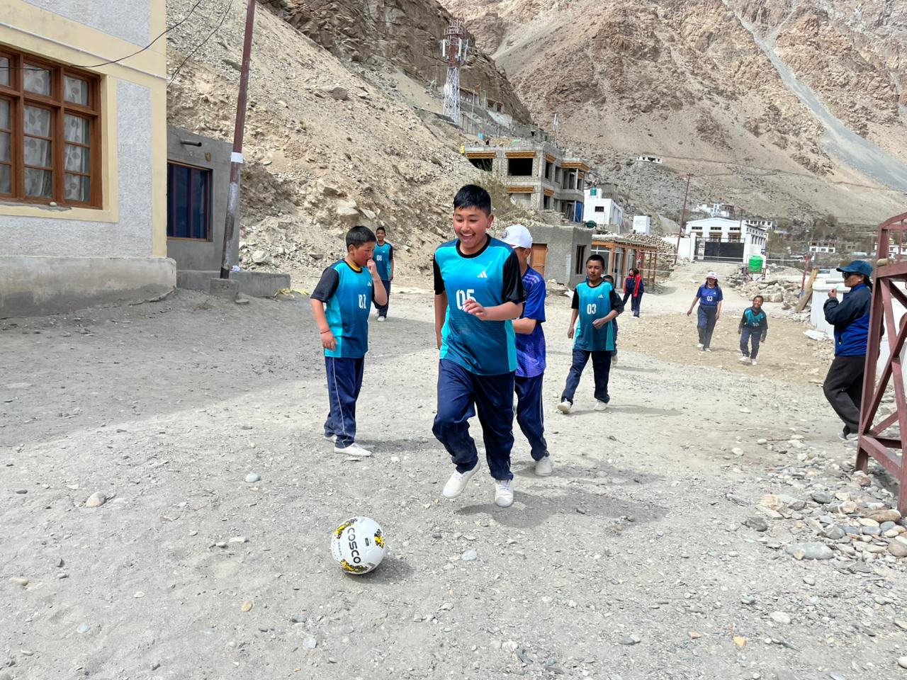 School Sports Ground & Play Area view 3