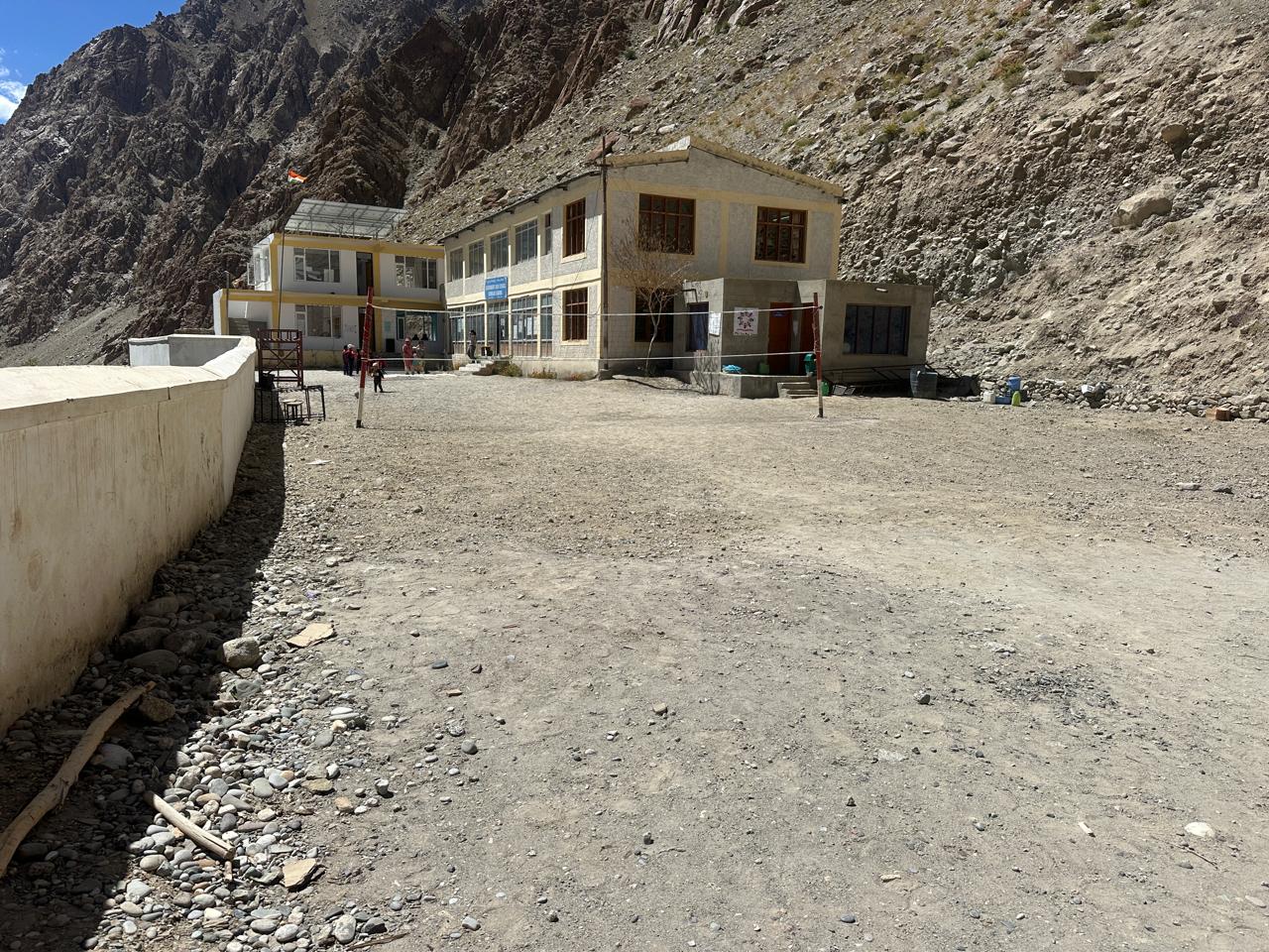 School Sports Ground & Play Area view 1